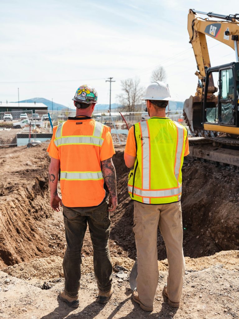 travaux de terrassement